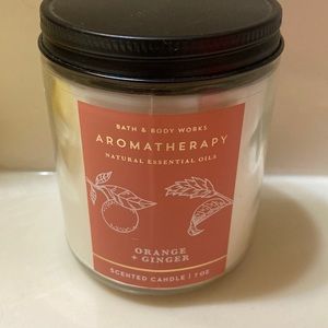Bath & Body Works single wick candle. Never used. Orange and Ginger.